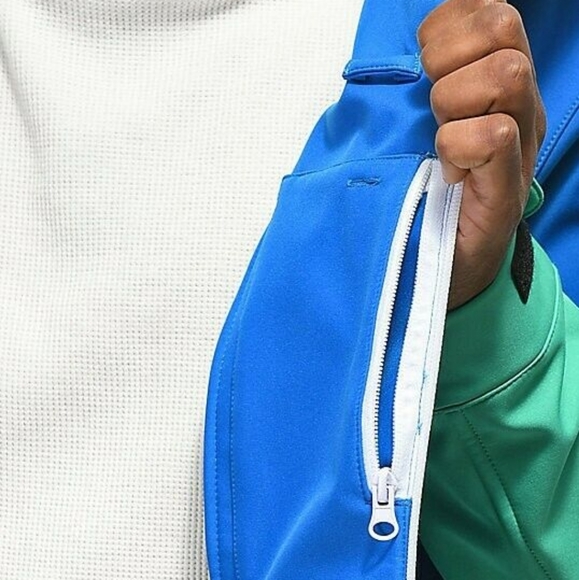 Neff Daily Blue & Teal 10K Softshell Jacket - Picture 5 of 8